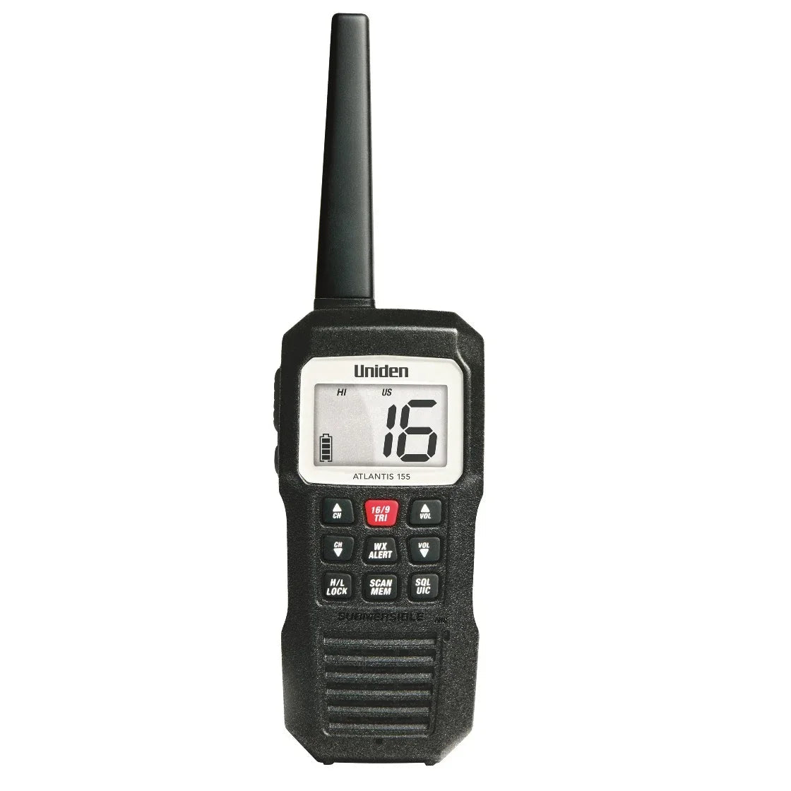 Collection of Uniden Atlantis marine radio in a gallery layout